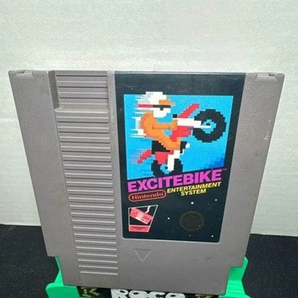 Excitebike (Nintendo Entertainment System 1985) NES Cartridge Retro Racing
